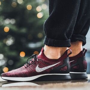 Nike Air Zoom Mariah Flyknit Racer In Deep Burgundy